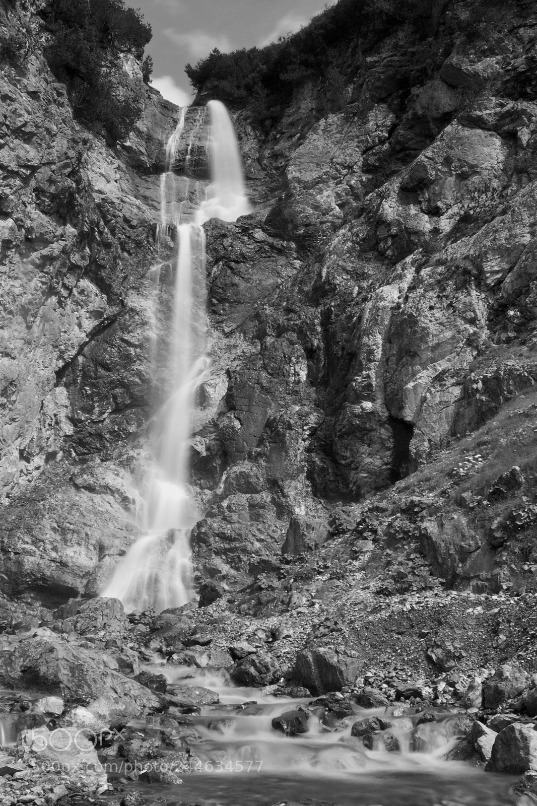 Canon EOS 450D (EOS Rebel XSi / EOS Kiss X2) sample photo. Waterfall photography
