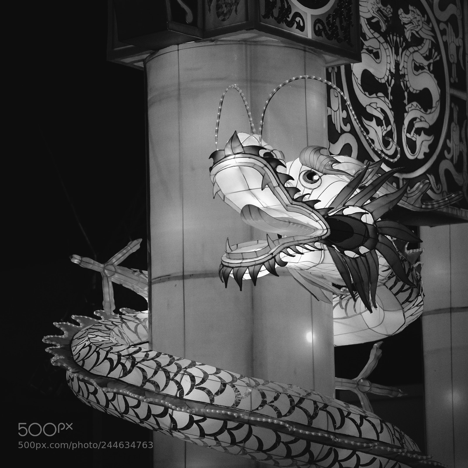 Olympus PEN-F sample photo. Chinese lights photography
