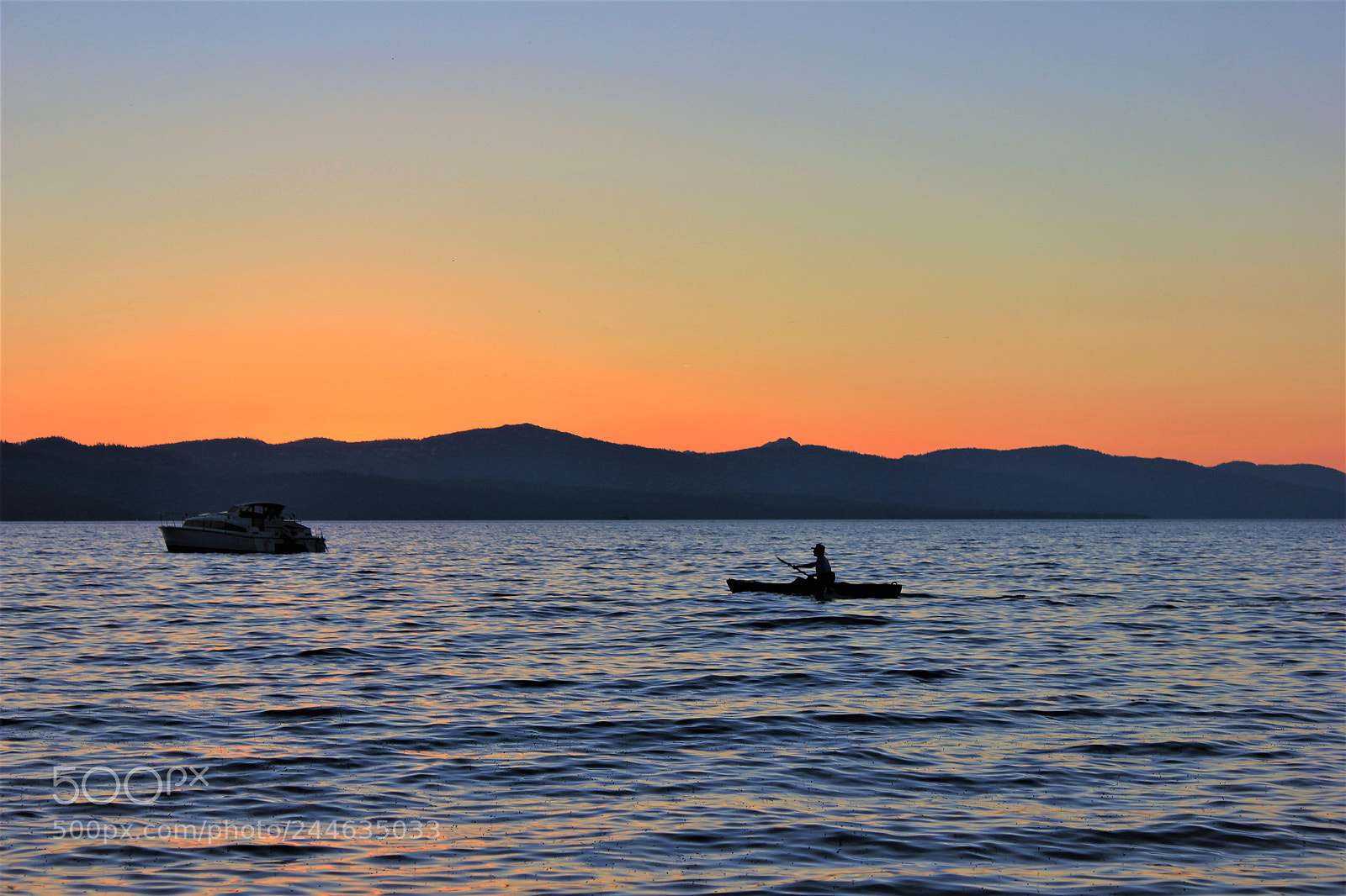 Canon EOS 550D (EOS Rebel T2i / EOS Kiss X4) sample photo. Lake tahao sunset photography