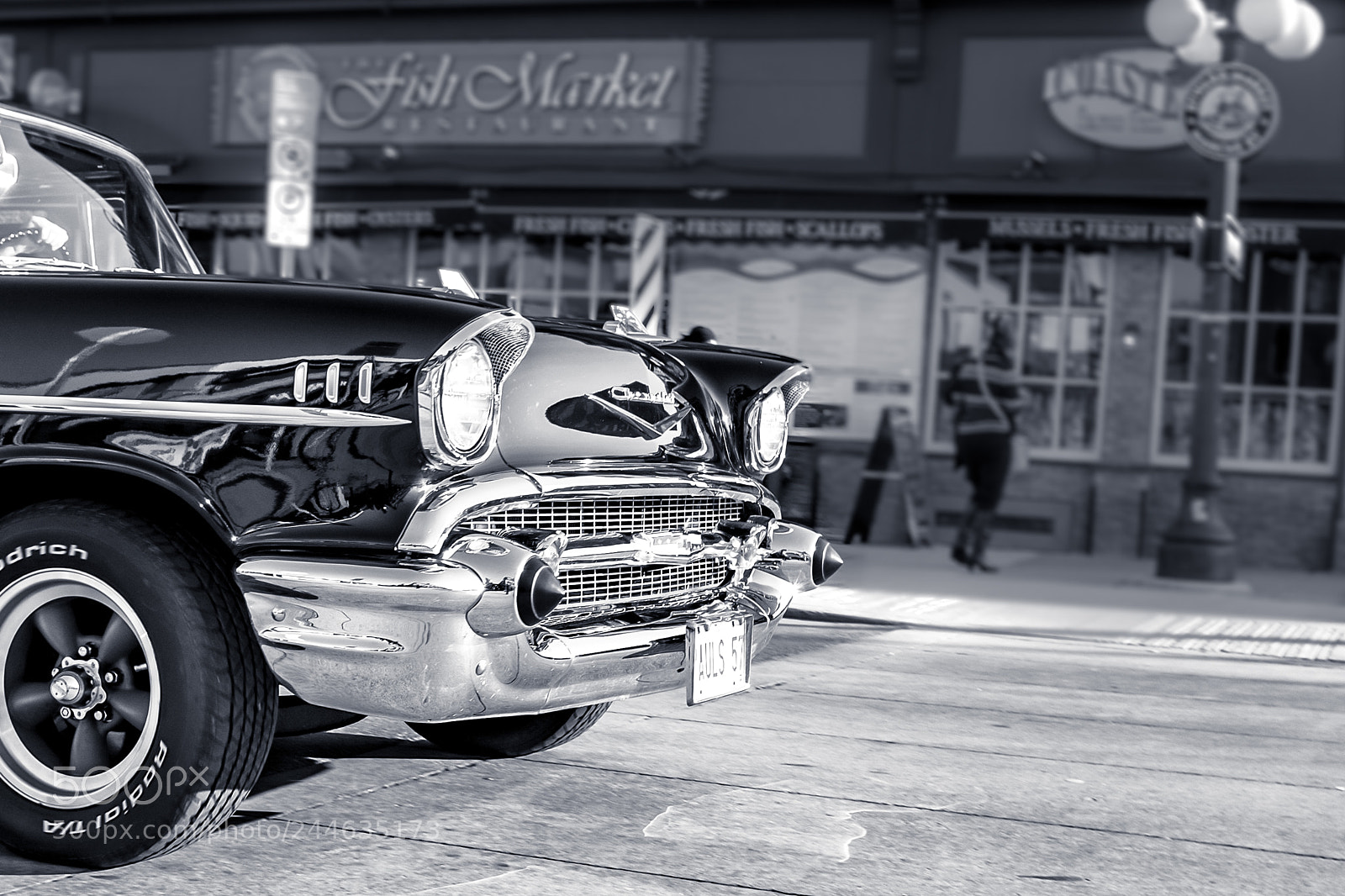 Fujifilm FinePix X100 sample photo. Vintage car / voiture ancienne photography