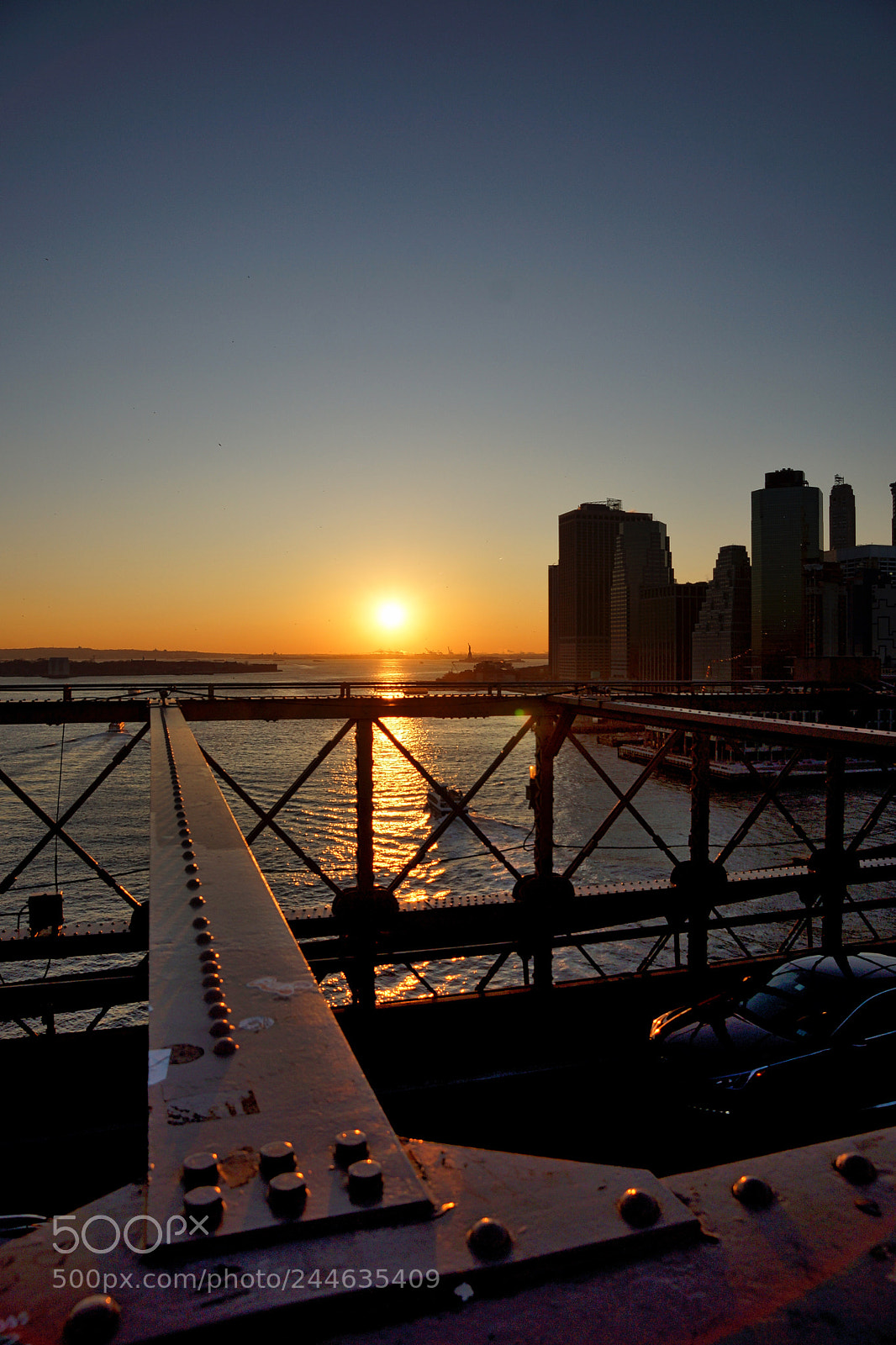 Sony SLT-A65 (SLT-A65V) sample photo. Sunset from the brooklyn photography