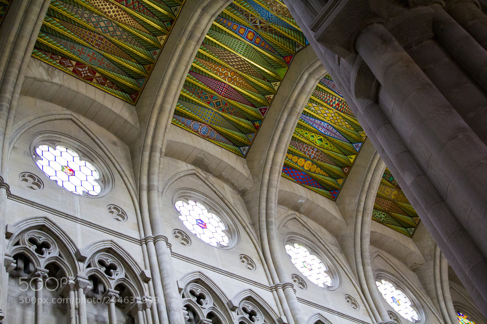 Canon EOS 60D sample photo. Almudena cathedral photography