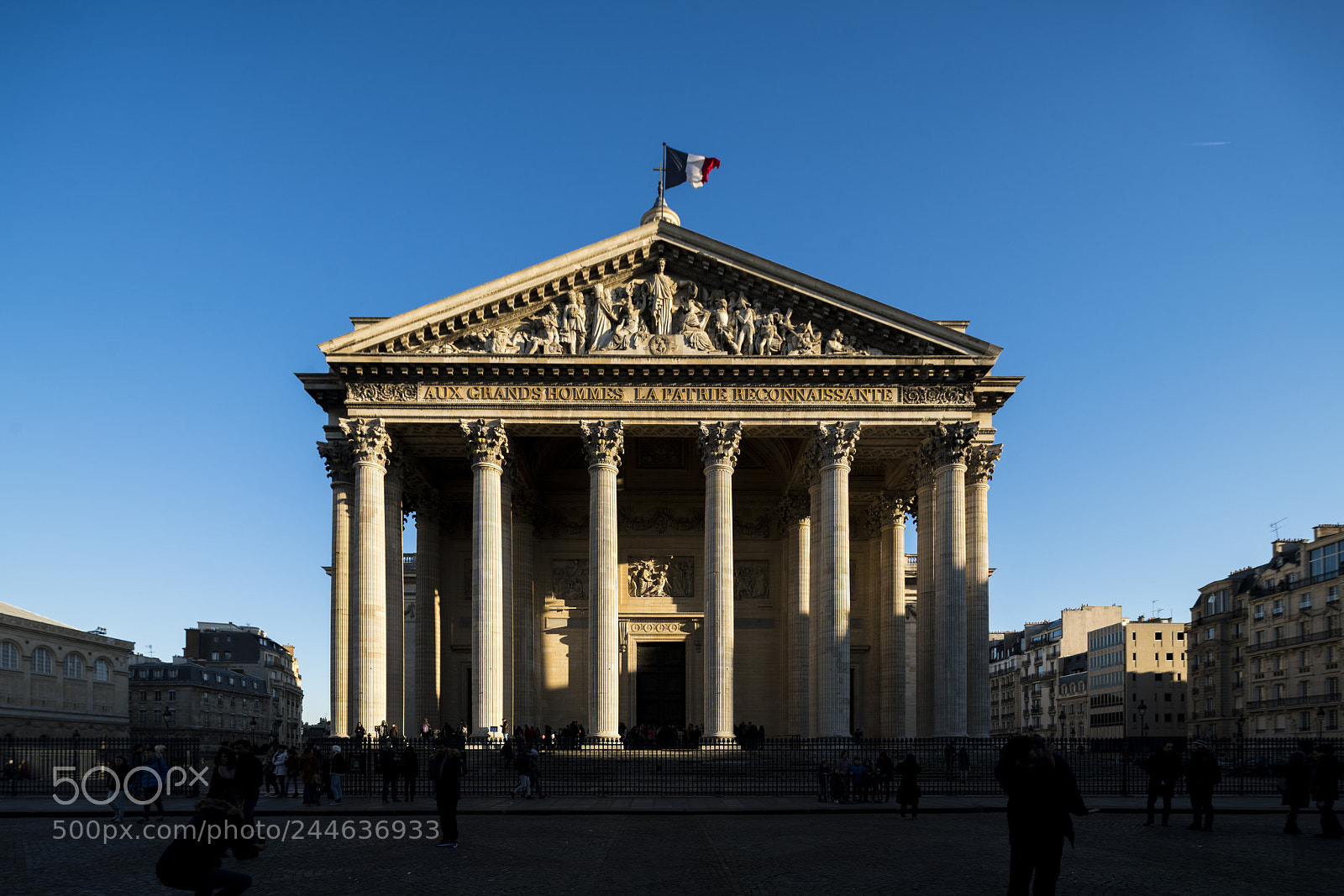 Sony a7R II sample photo. Facade of the pantheon photography