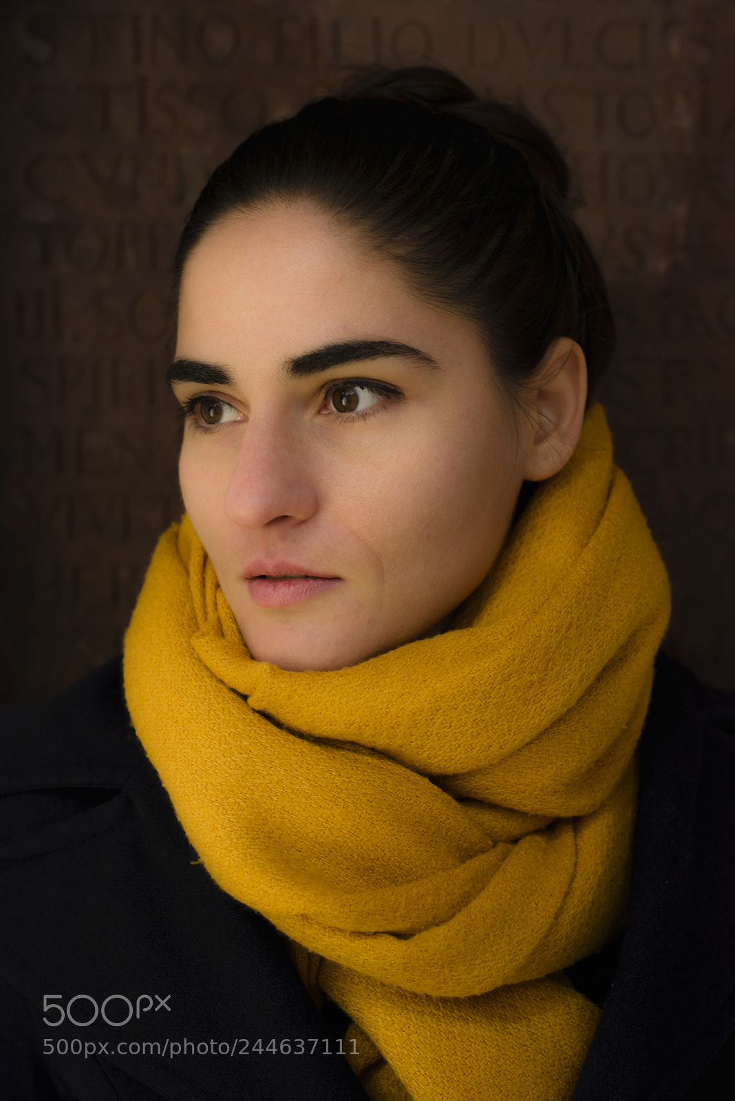 Nikon D600 sample photo. The scarf photography
