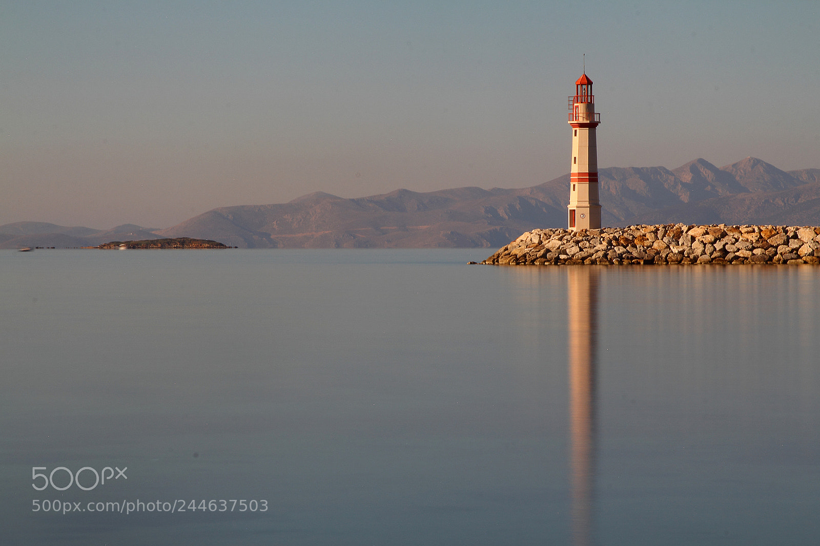 Canon EOS 60D sample photo. Turgutreis lighthouse photography