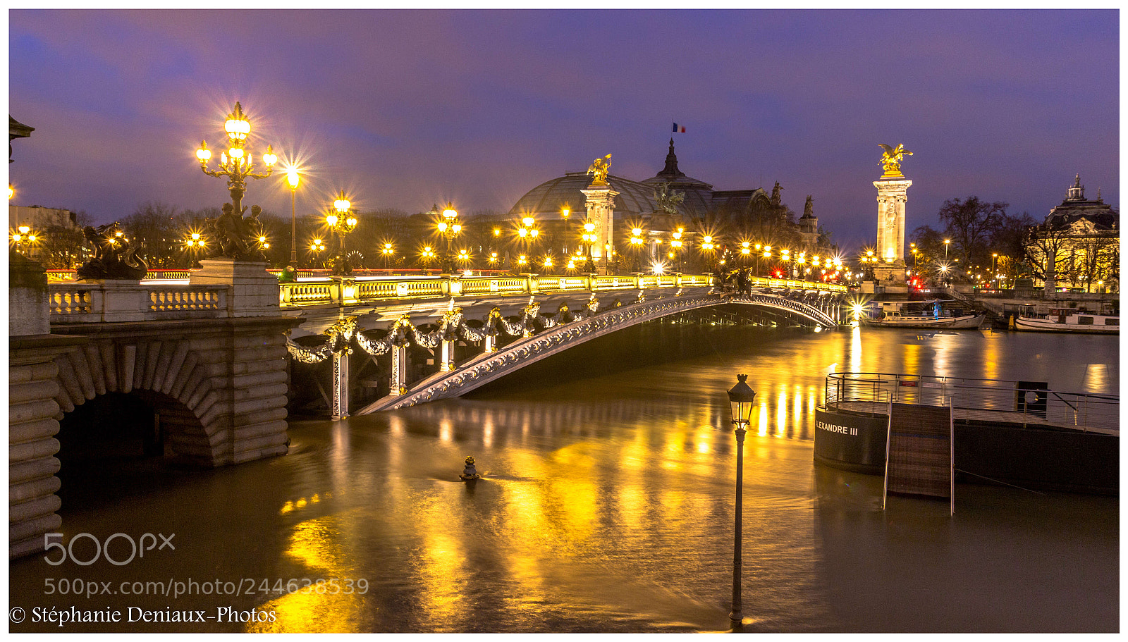 Canon EOS 100D (EOS Rebel SL1 / EOS Kiss X7) sample photo. Pont alexandre iii photography