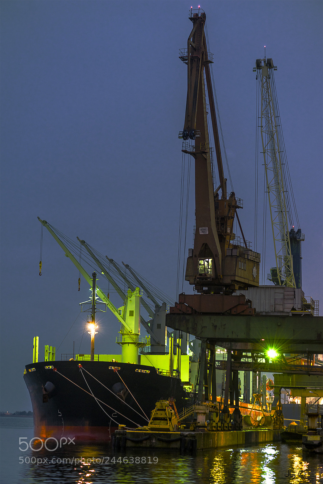 Nikon D810 sample photo. In the port photography