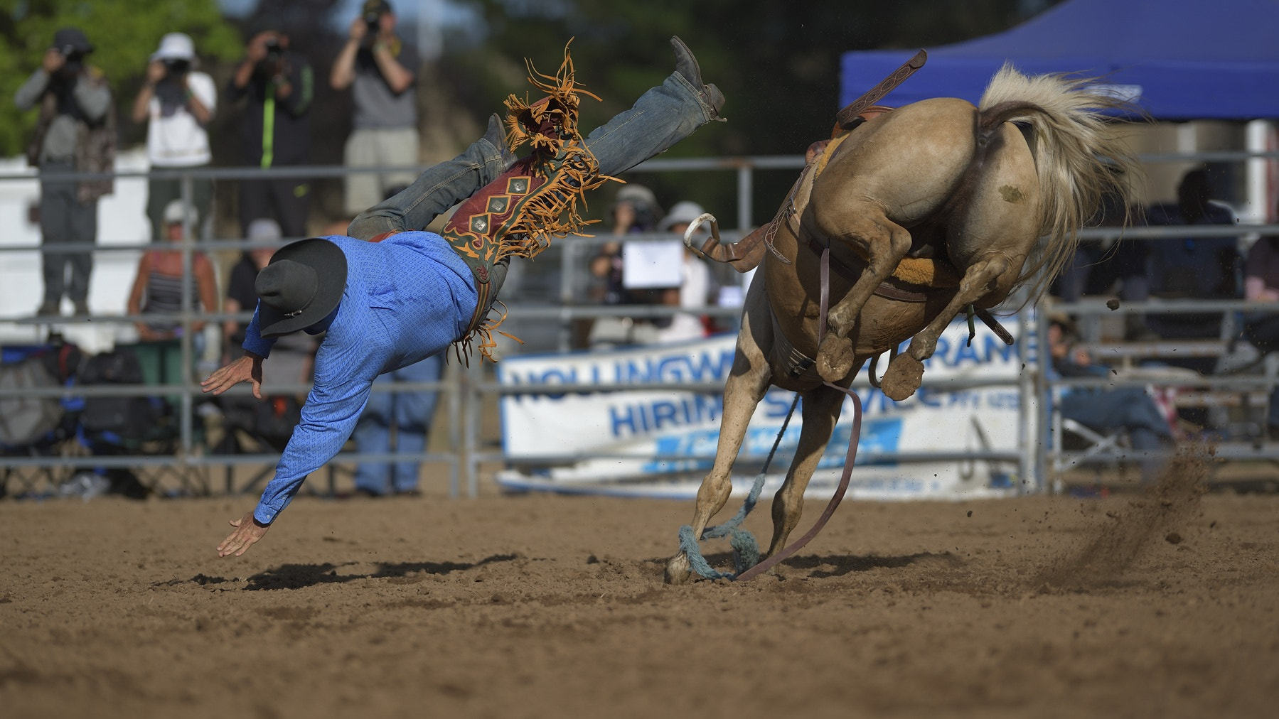 Nikon AF-S Nikkor 200mm F2G ED-IF VR sample photo. Rodeo photography