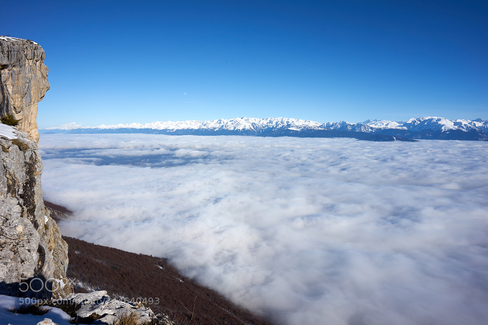 Sony a7 II sample photo. Hiking in the alps photography