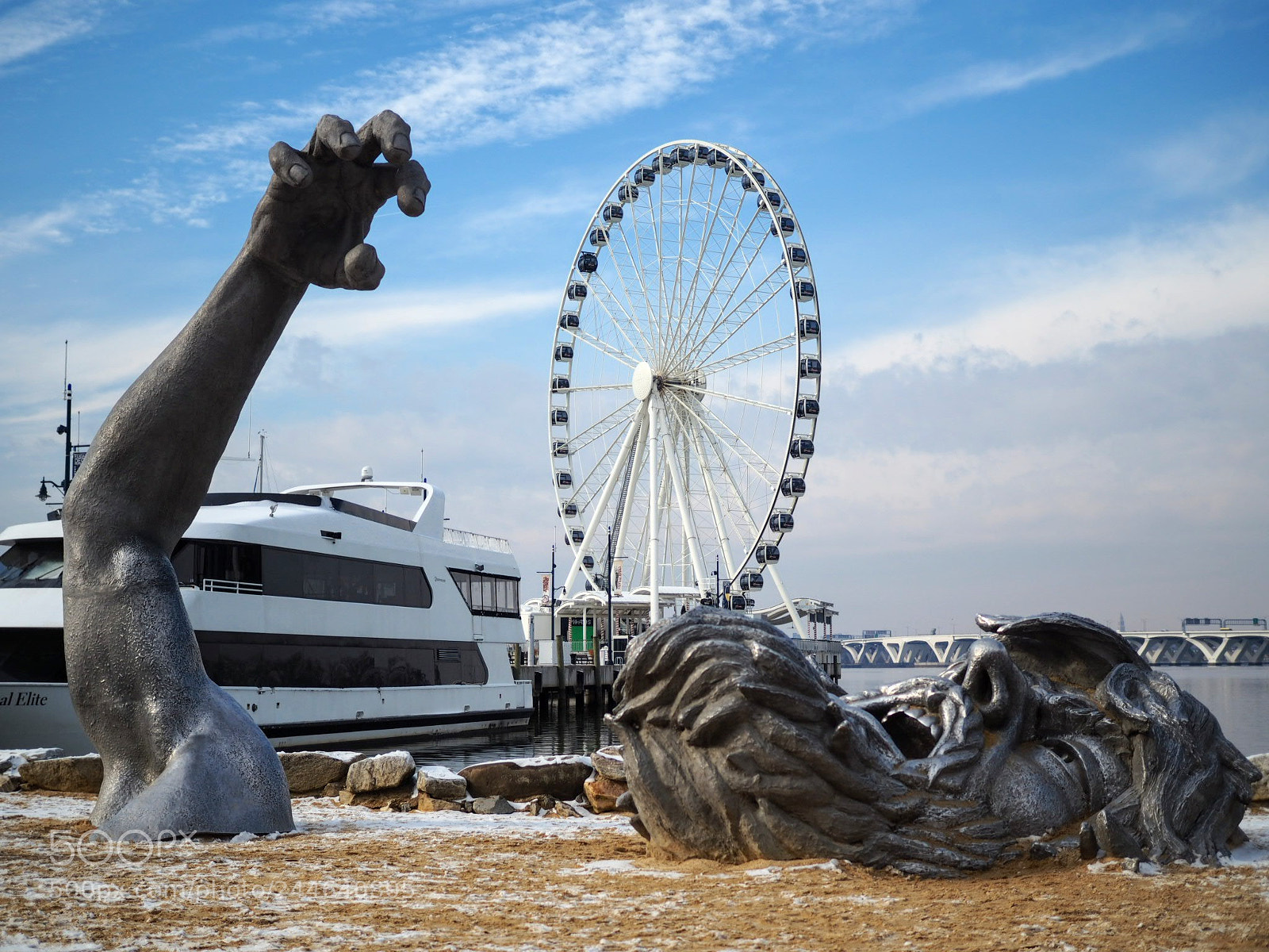 Olympus PEN-F sample photo. National harbor photography