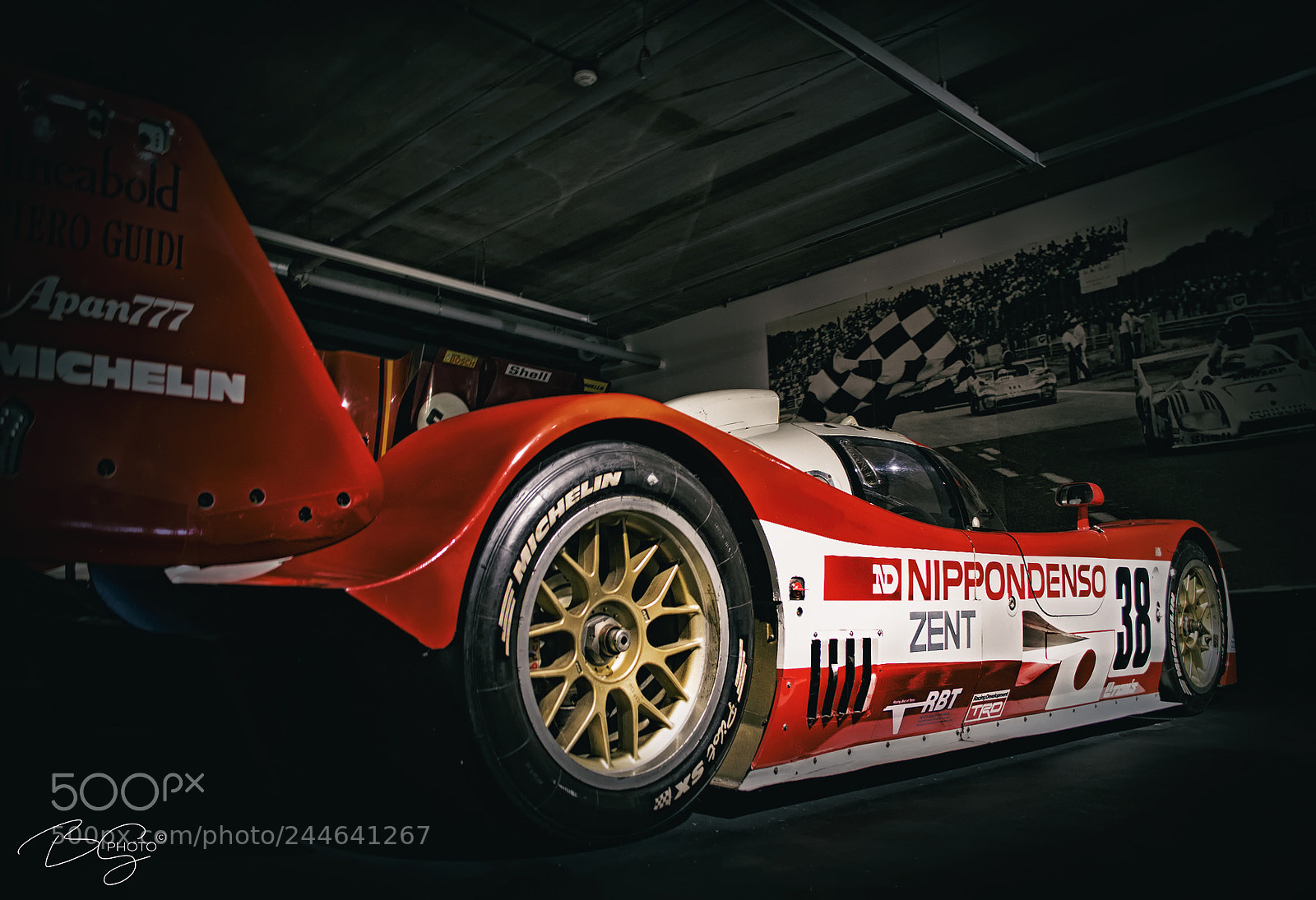 Nikon D3200 sample photo. Toyota ts-010 le mans photography