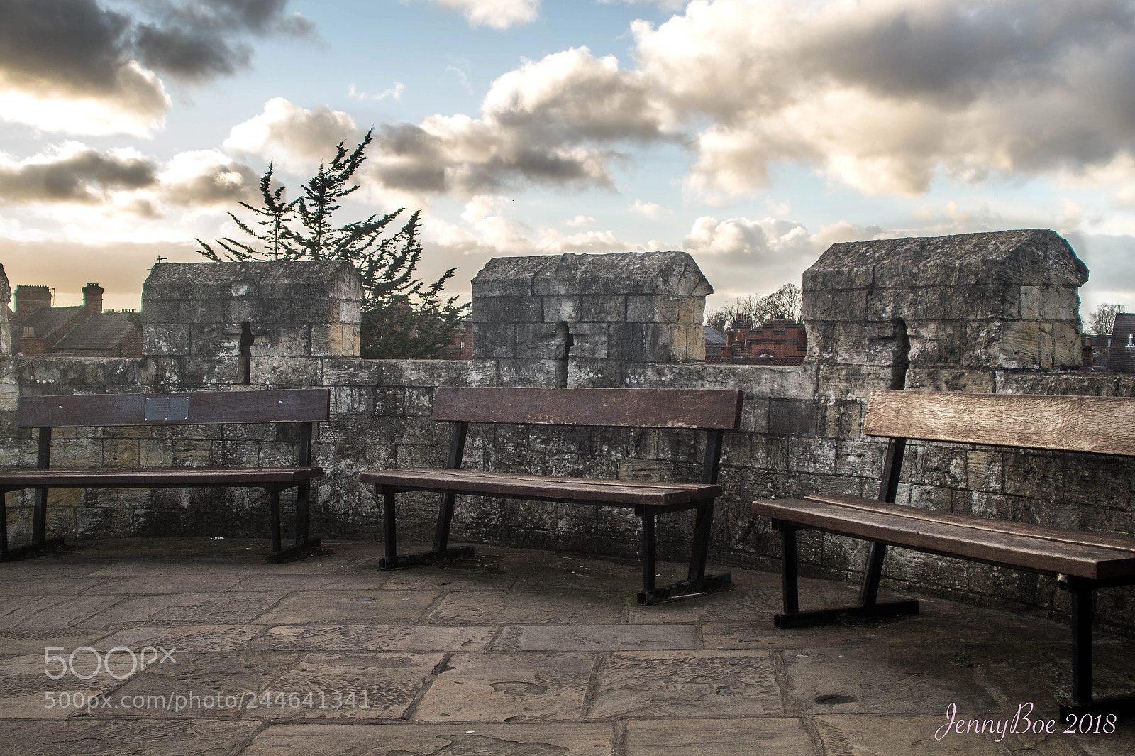 Sony SLT-A58 sample photo. Benches york wall photography