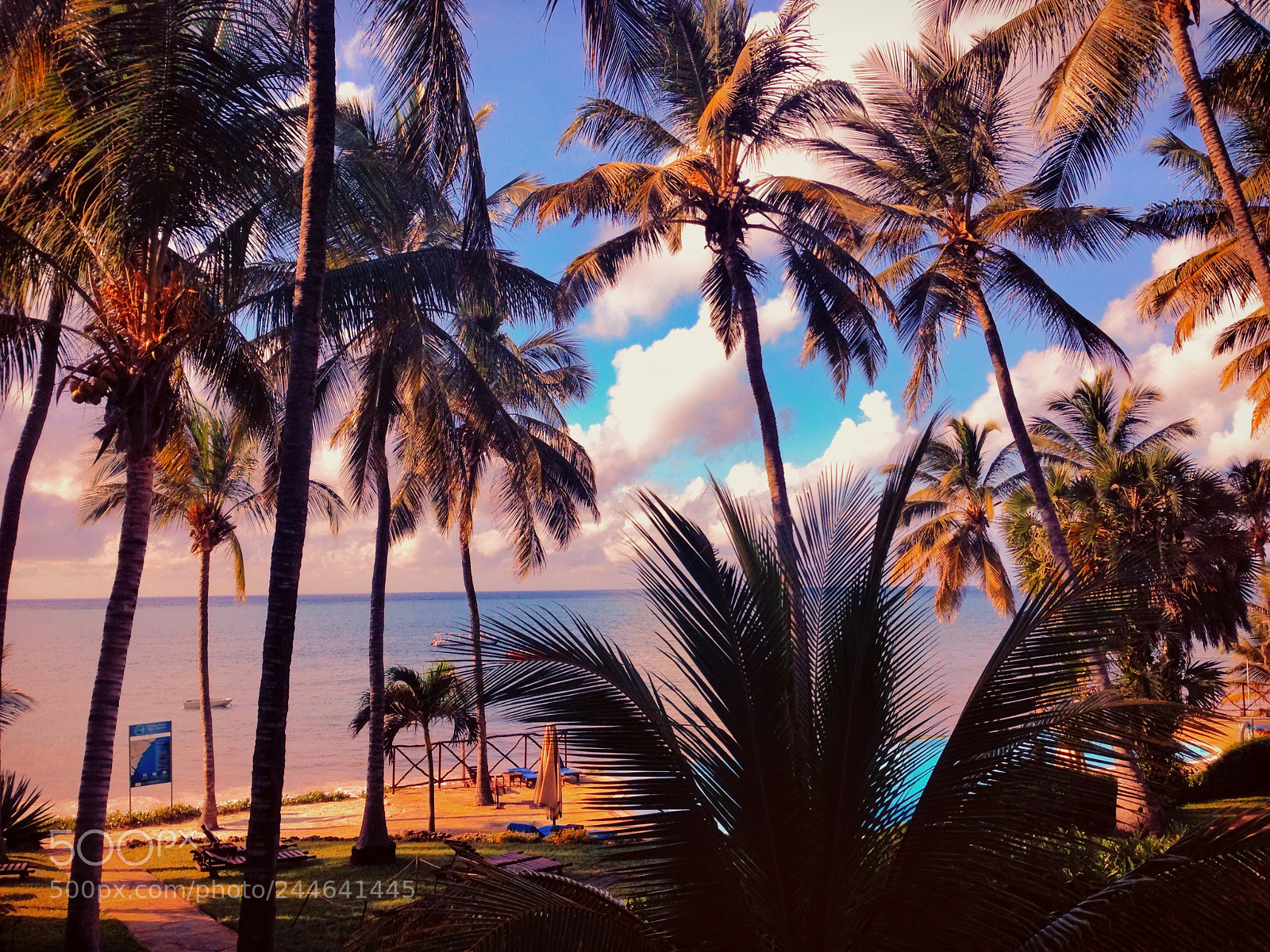 Apple iPhone 5 sample photo. Sunset in zanzibar photography