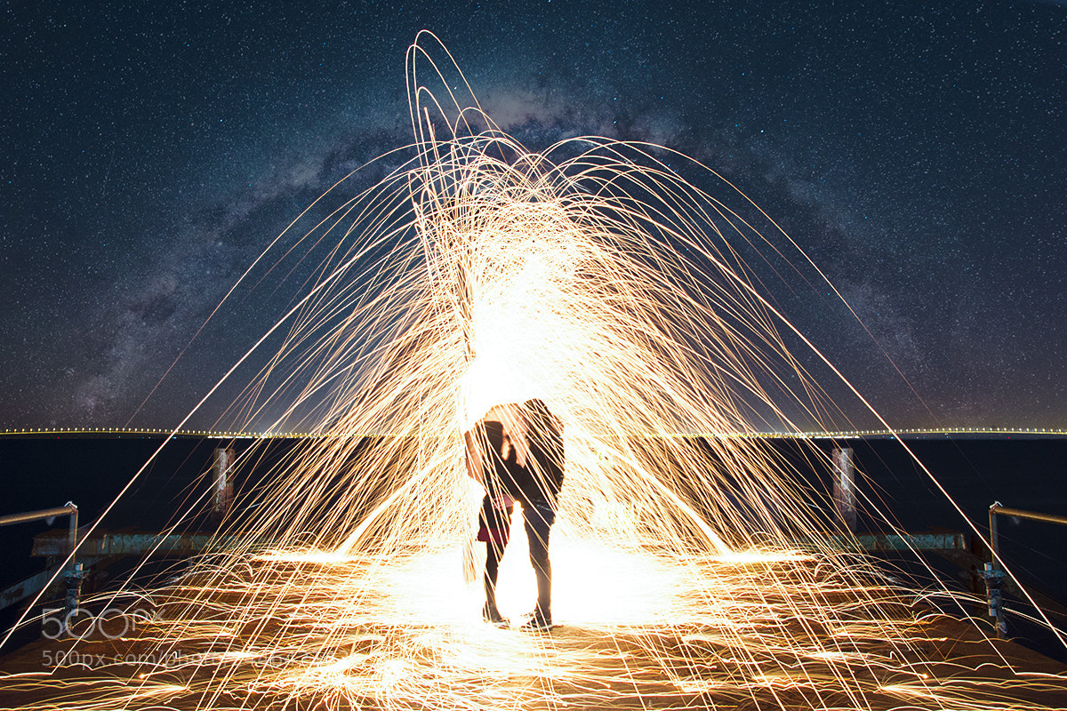 Nikon D7200 sample photo. Sparks of love photography
