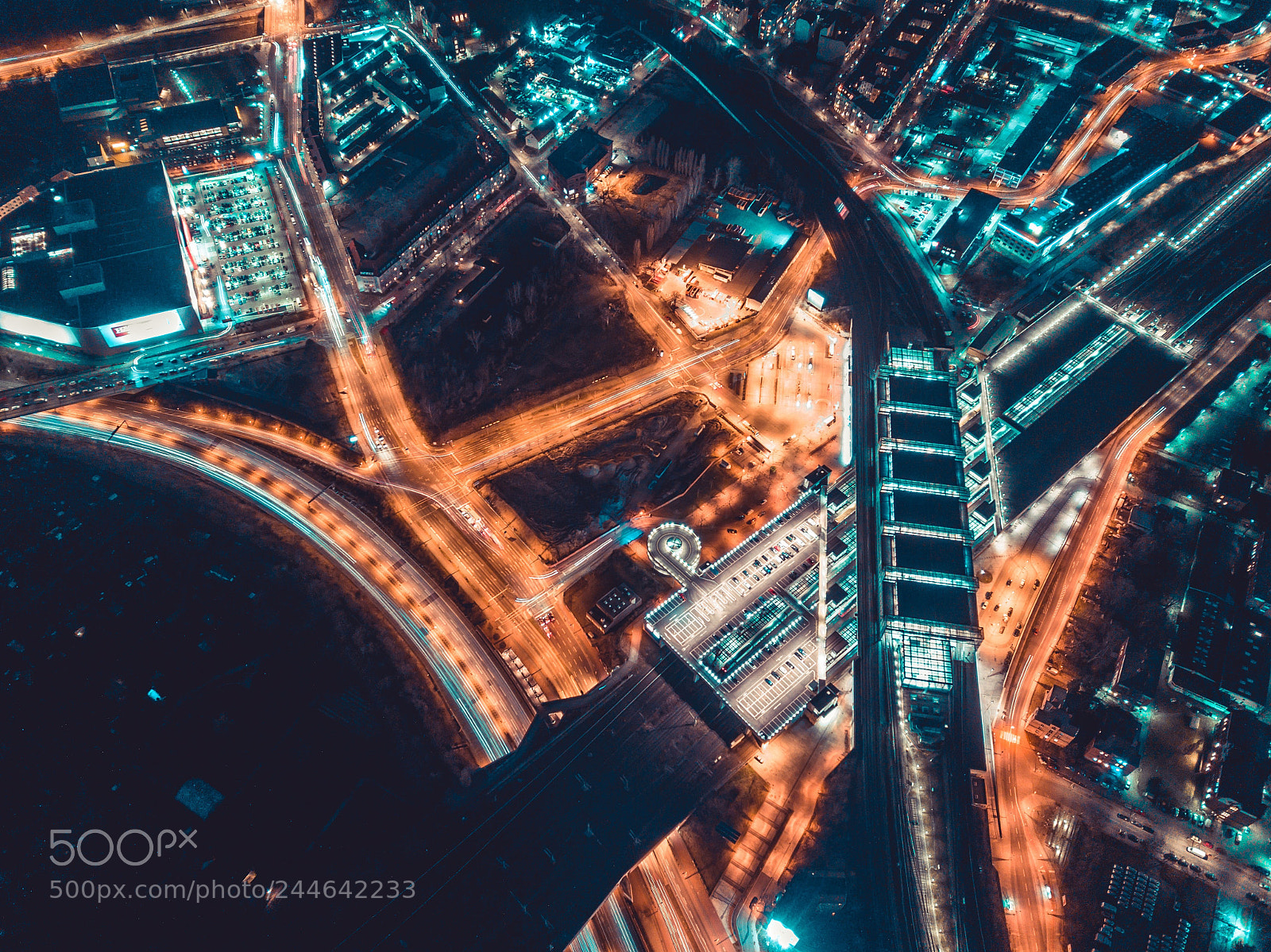 DJI FC220 sample photo. Veins photography
