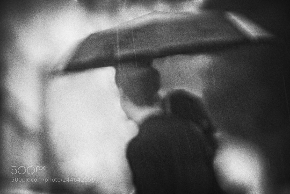 Fujifilm FinePix S3 Pro sample photo. Umbrellaloversbbpassbnw web photography