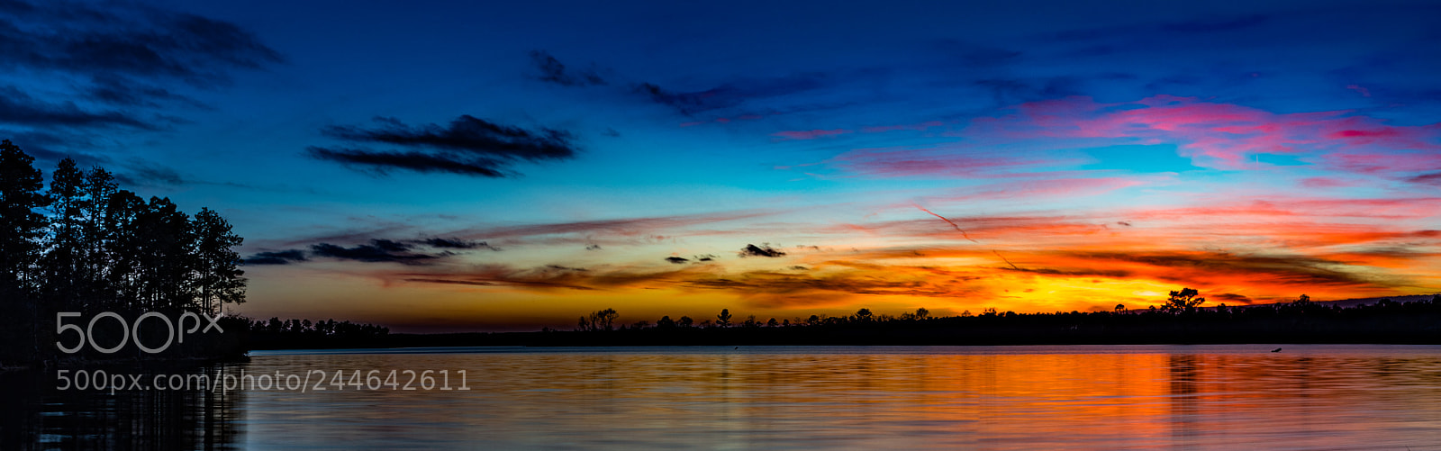 Nikon D500 sample photo. Lake sunset photography