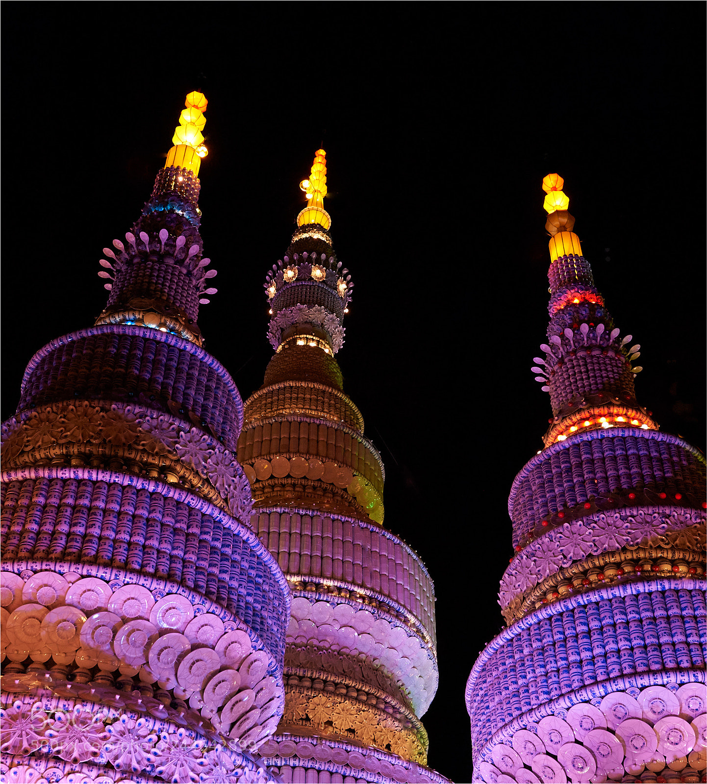Nikon D700 sample photo. Chinese light festival photography