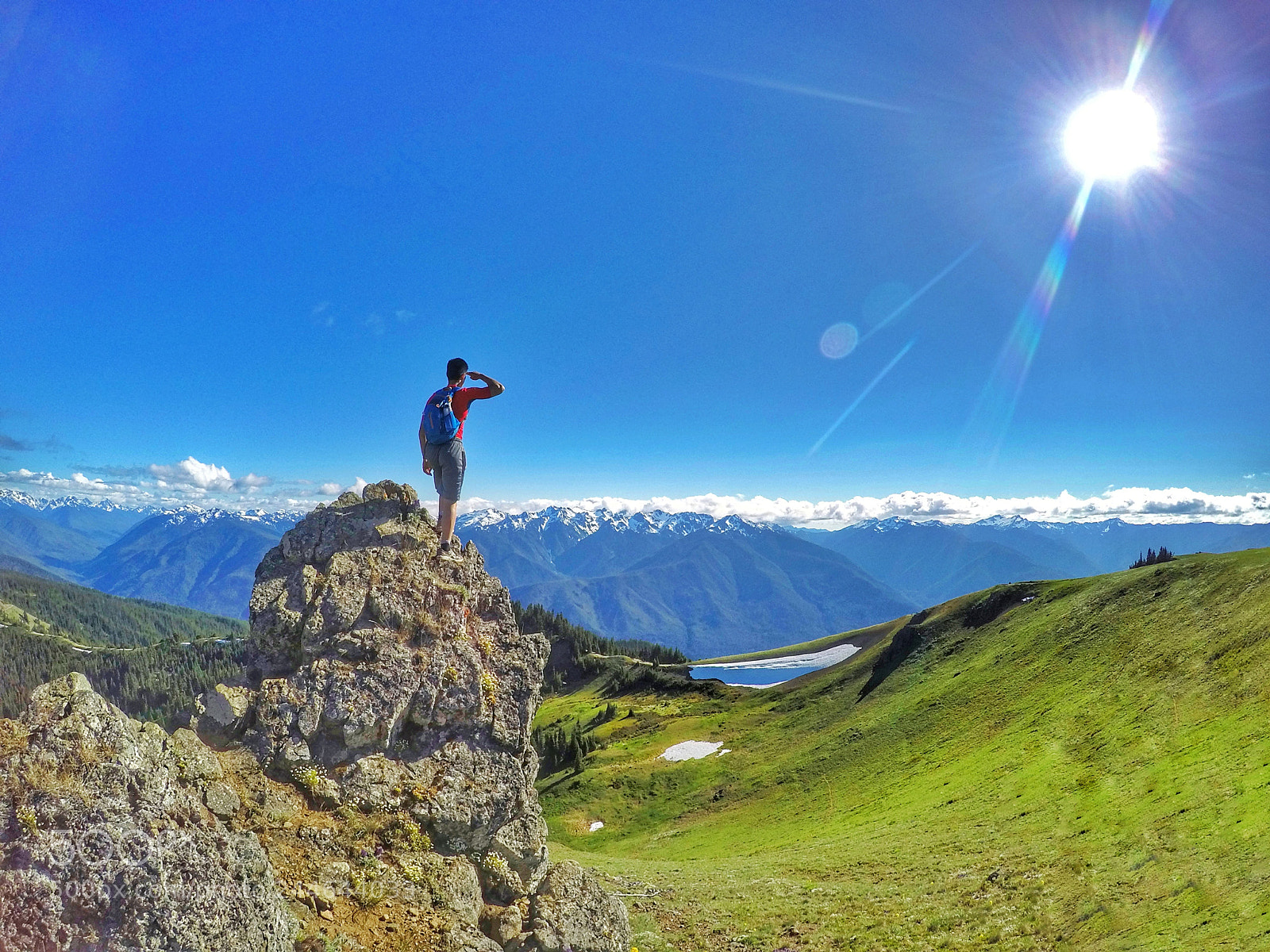 GoPro HERO4 Silver sample photo. Exploring rainier national park photography