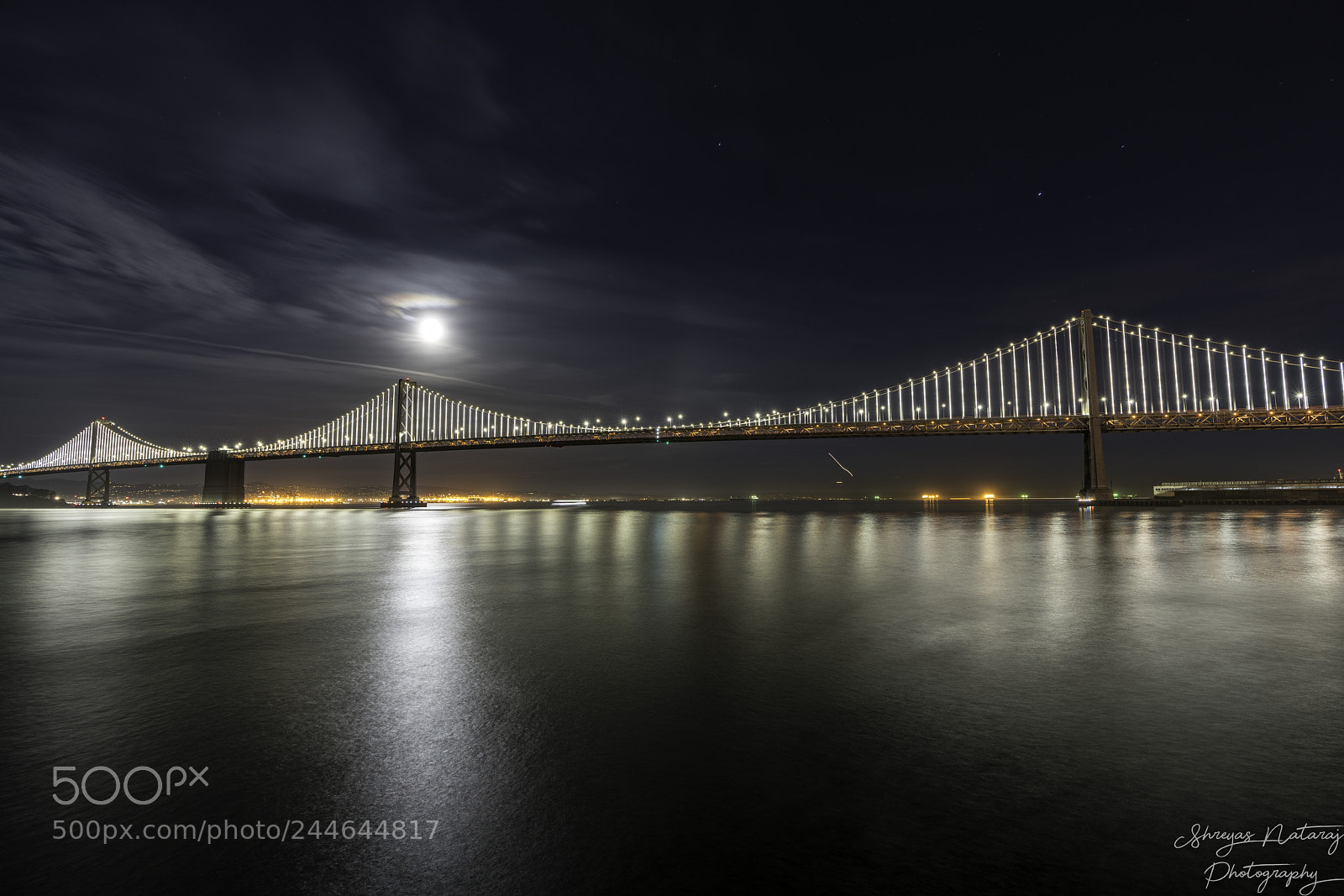 Sony a7R II sample photo. The bay bridge photography