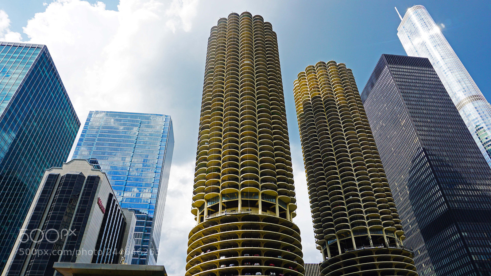 Sony a5100 sample photo. Parking building photography