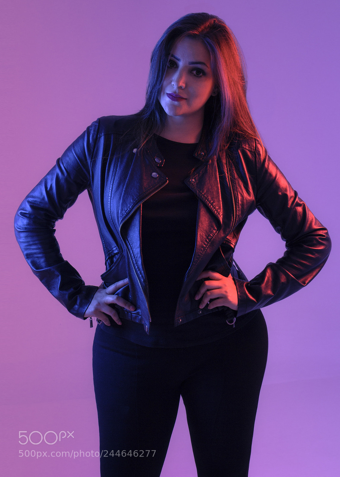 Canon EOS 700D (EOS Rebel T5i / EOS Kiss X7i) sample photo. Purple girl photography