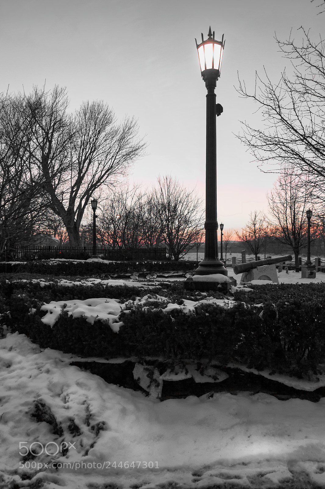 Canon EOS 5D Mark II sample photo. Sunset at riverside park photography