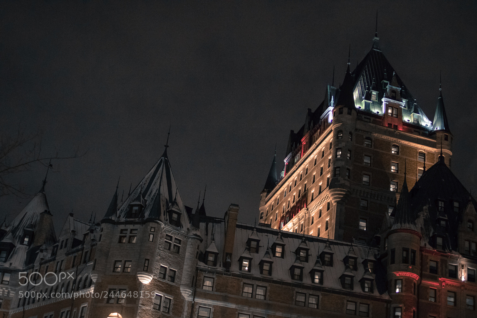 Canon EOS 750D (EOS Rebel T6i / EOS Kiss X8i) sample photo. Frontenac castle photography