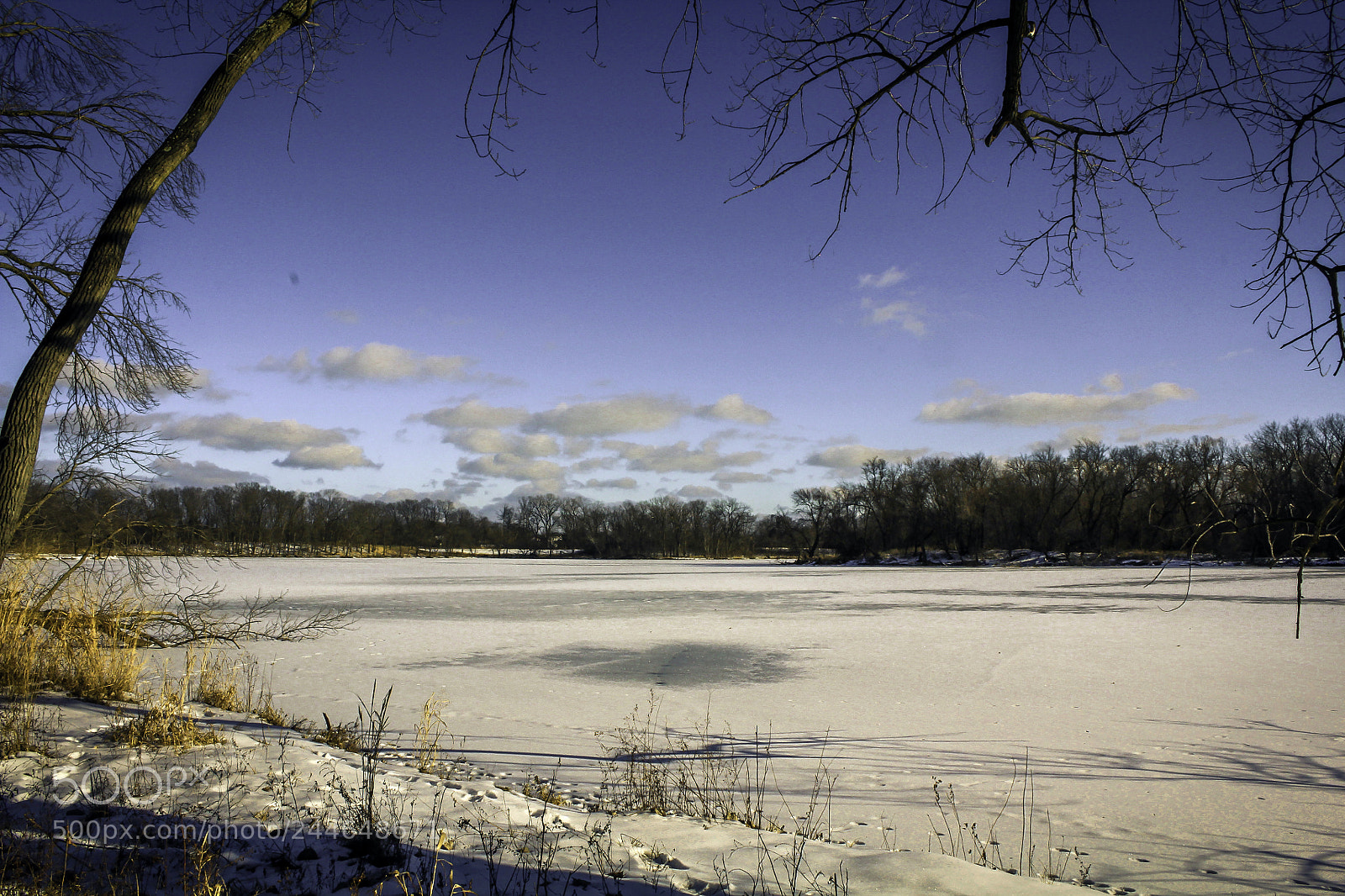Canon EOS 1200D (EOS Rebel T5 / EOS Kiss X70 / EOS Hi) sample photo. Frozen lagoon photography