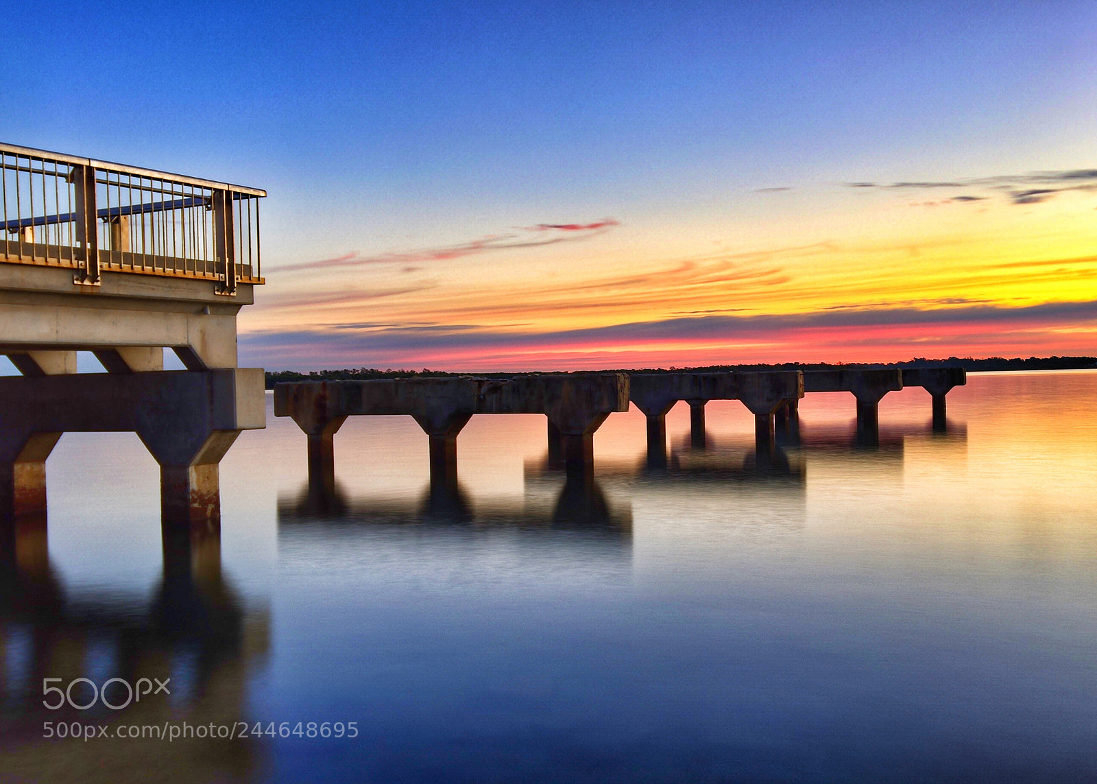 Apple iPhone sample photo. The old hornibrook bridge photography