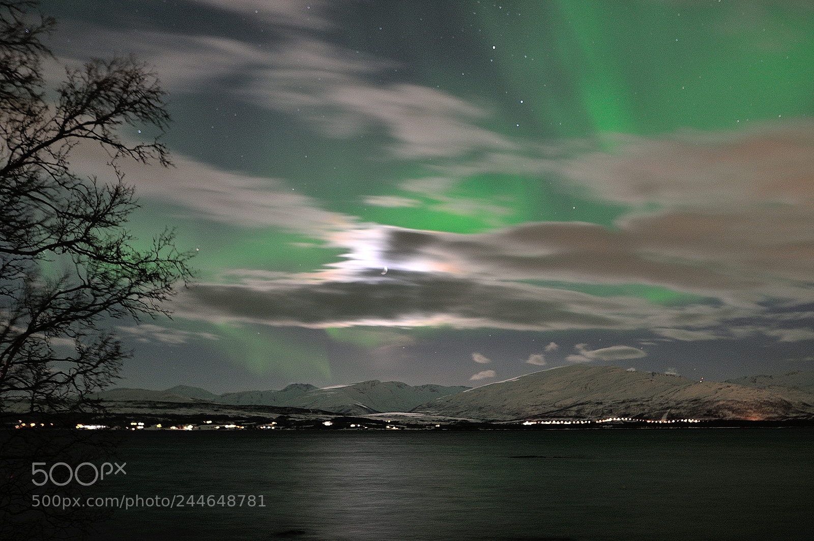 Nikon D300 sample photo. Last night in tromsø photography