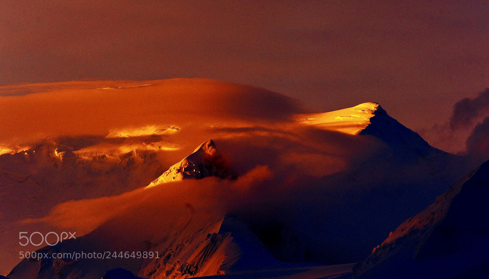 Nikon D700 sample photo. Antarctic.sunset photography