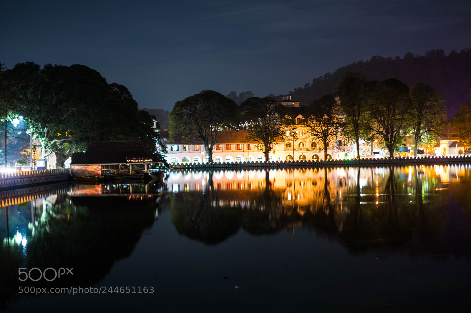 Nikon D7500 sample photo. Night lights photography