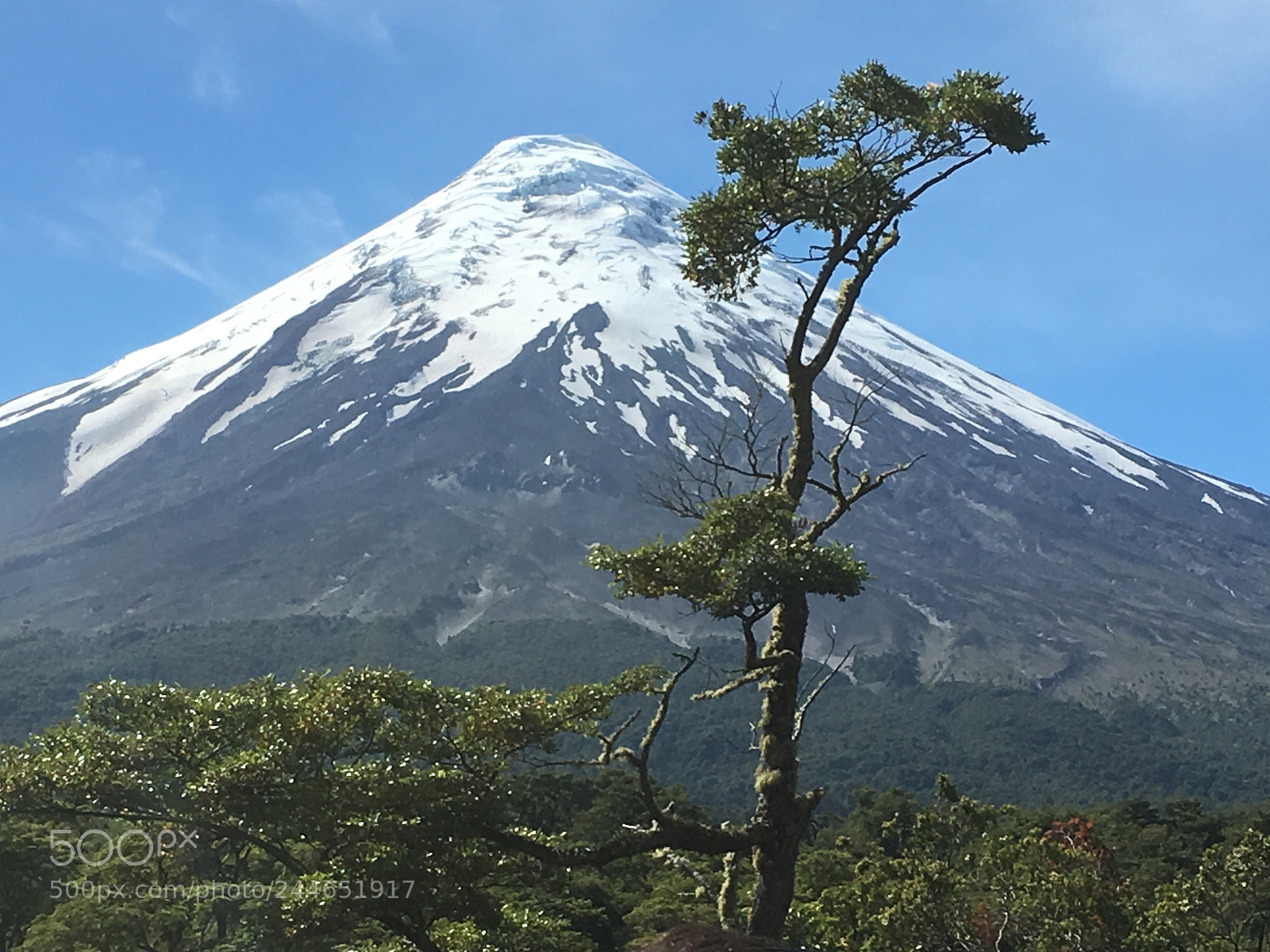 Apple iPhone 6s sample photo. Volcán osorno, chile photography