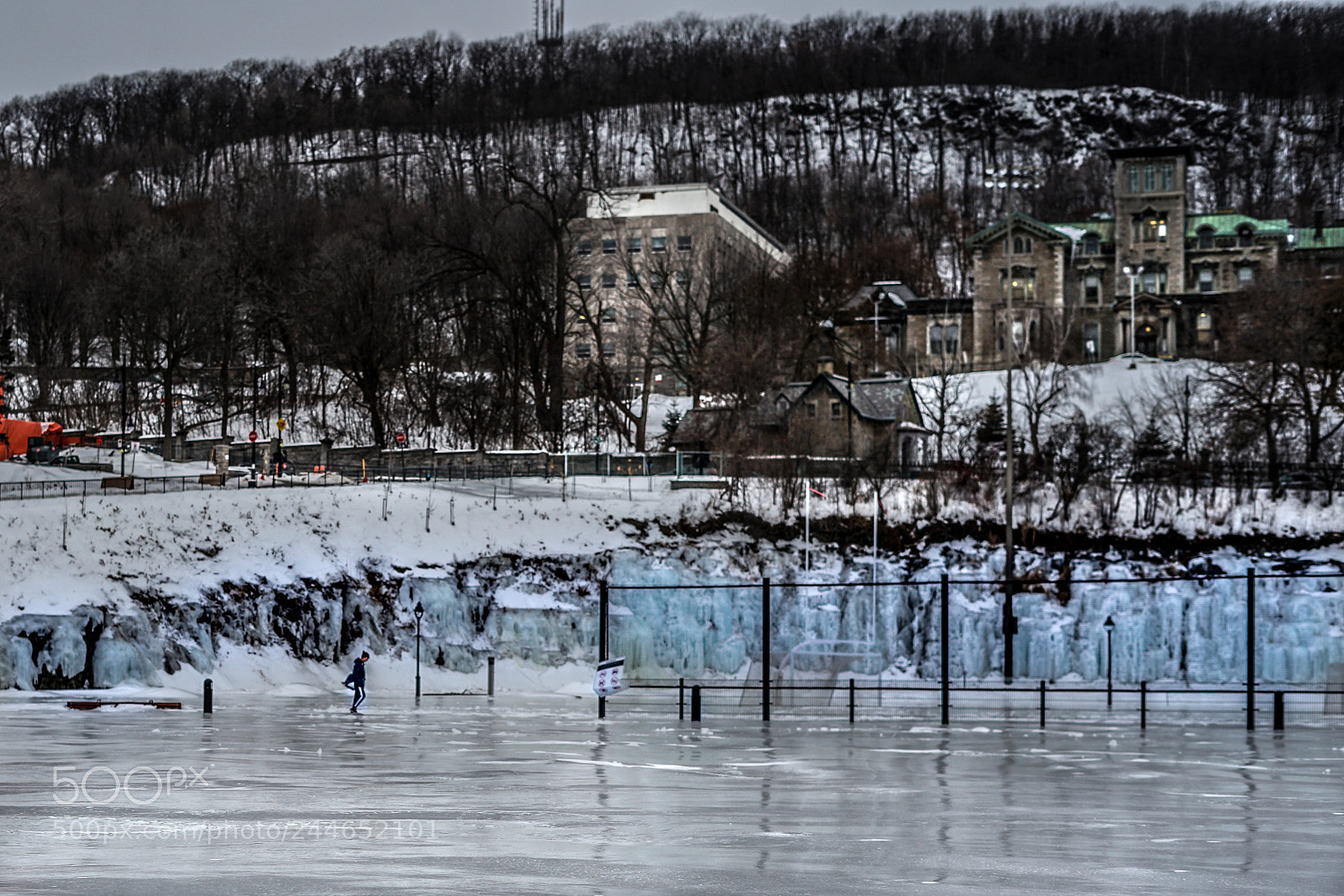 Sony a7 II sample photo. Ice photography