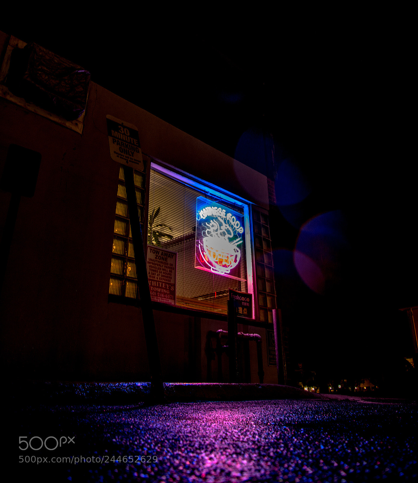 Nikon D800 sample photo. Wazup mang food sign photography