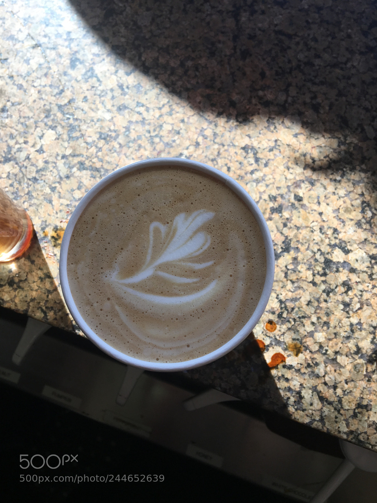 Apple iPhone 6s Plus sample photo. Latte art photography