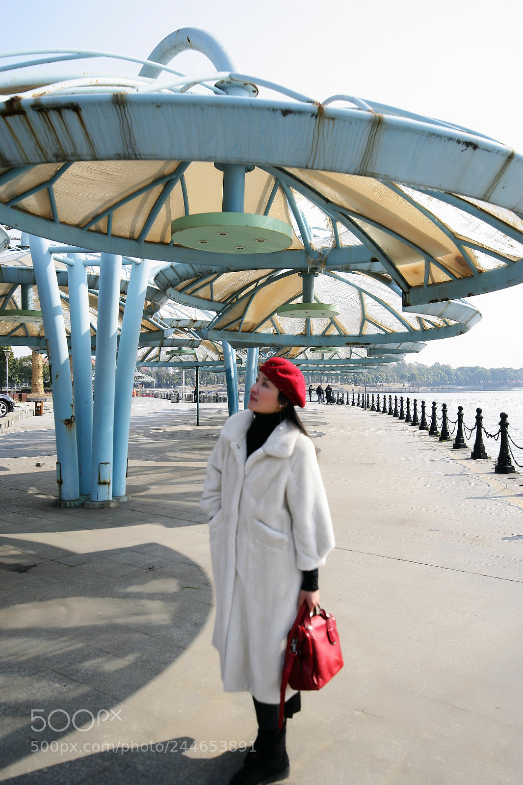 Canon EOS-1Ds Mark II sample photo. 上海美兰湖美女 photography