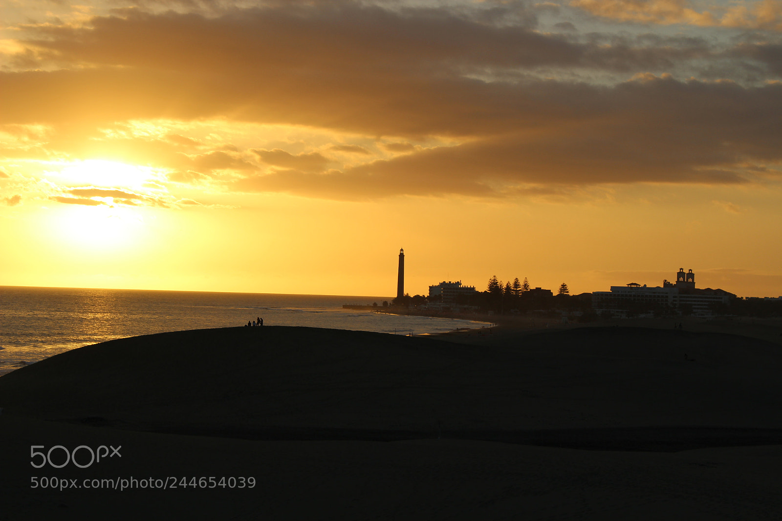 Canon EOS 100D (EOS Rebel SL1 / EOS Kiss X7) sample photo. Sunset in maspalomas, gran photography