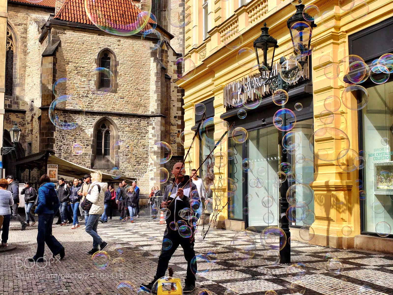 Fujifilm X30 sample photo. Prague bubbles photography