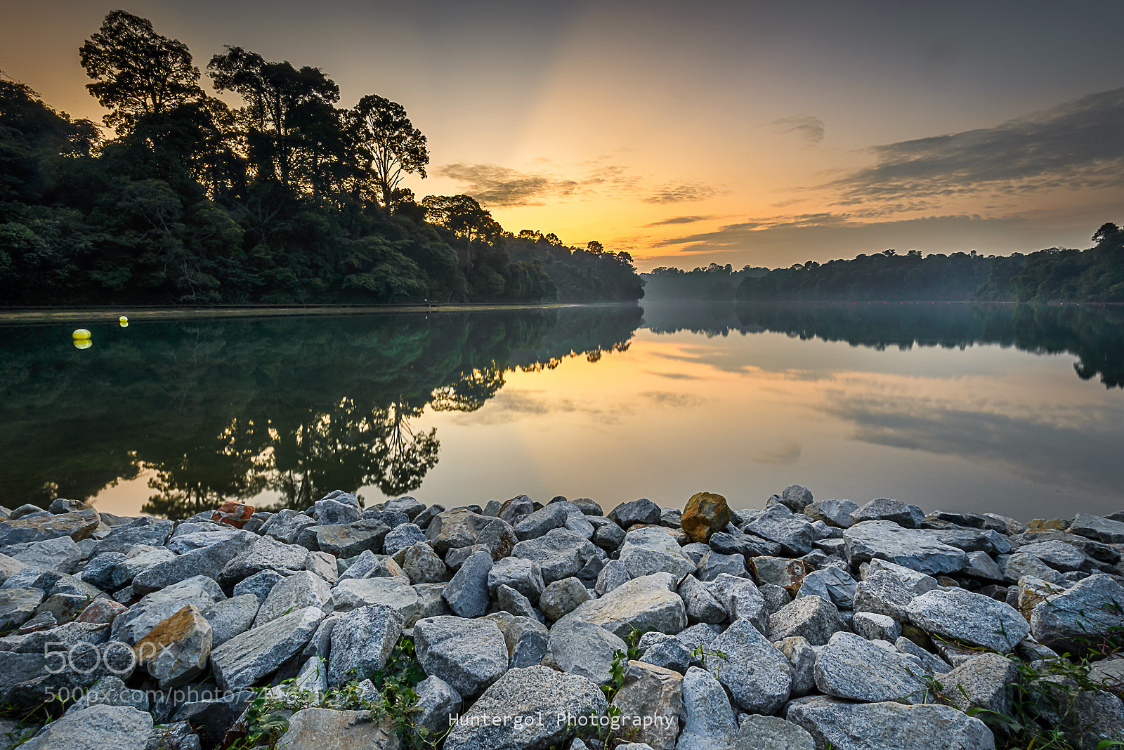 Nikon D610 sample photo. Sunset on the lake photography