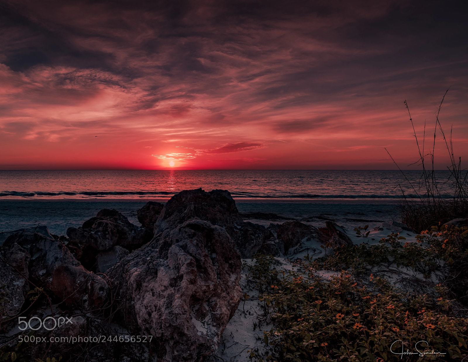 Nikon D810 sample photo. Sunset beach house florida photography