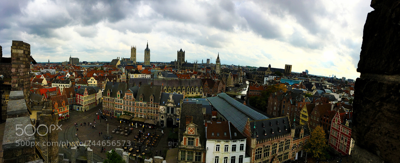 Apple iPhone 6s sample photo. View from the castle photography