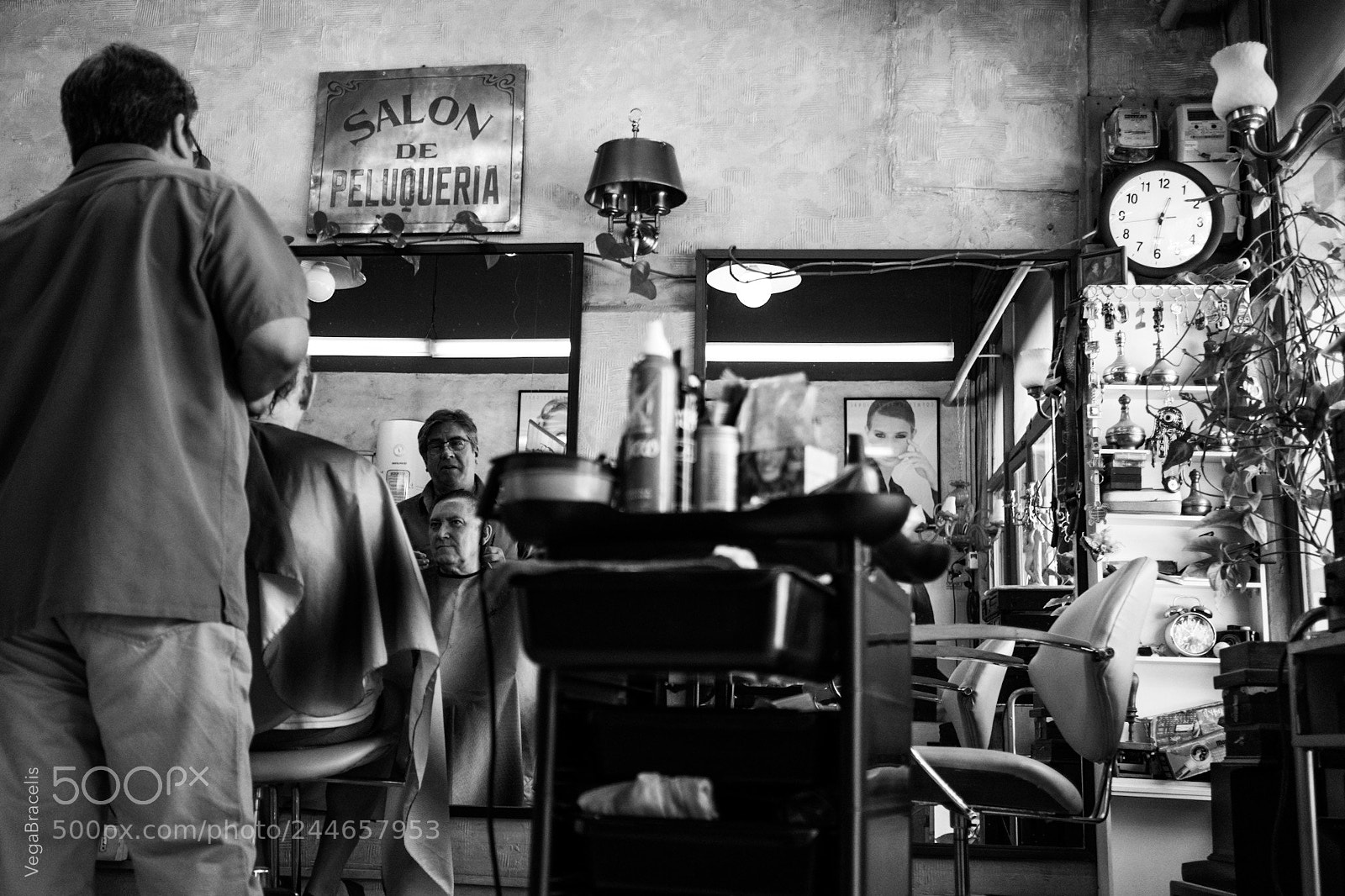 Fujifilm X-T2 sample photo. Barber shop photography