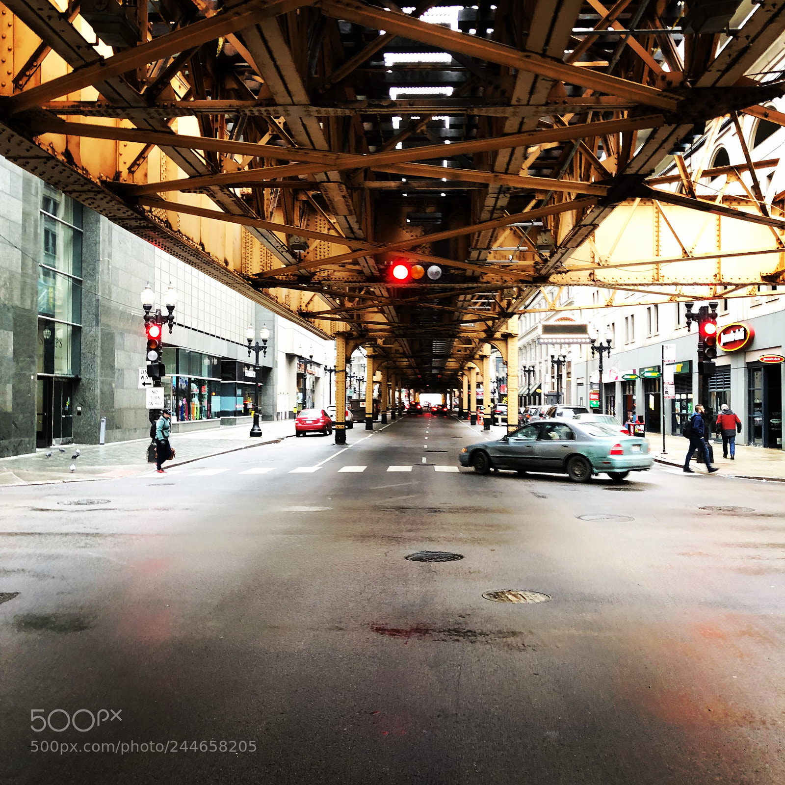 Apple iPhone X sample photo. Under the tracks photography