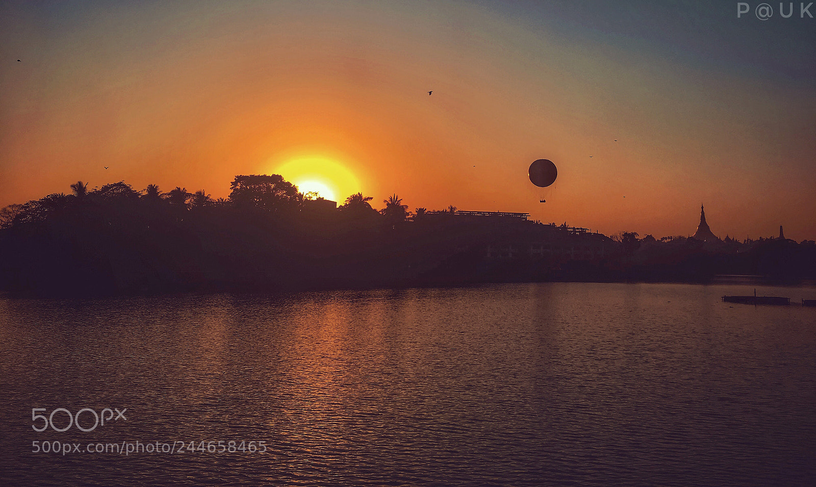 Apple iPhone 6s sample photo. Mobile mobilephotography sunset lake photography