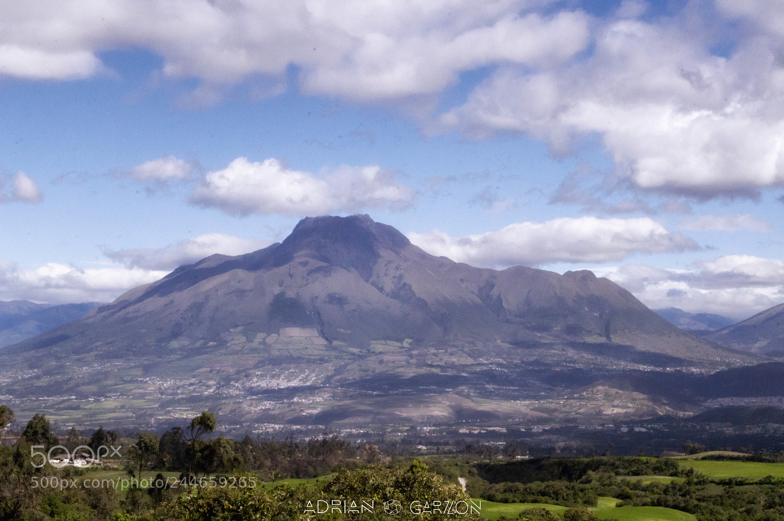 Nikon D3200 sample photo. Imababura volcano photography