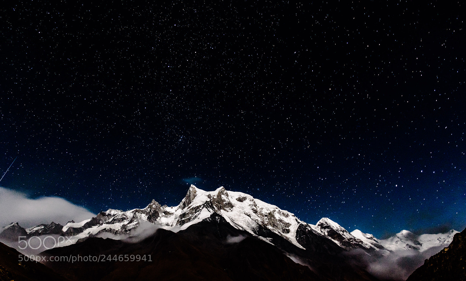 Nikon D5500 sample photo. Stars over the snow photography