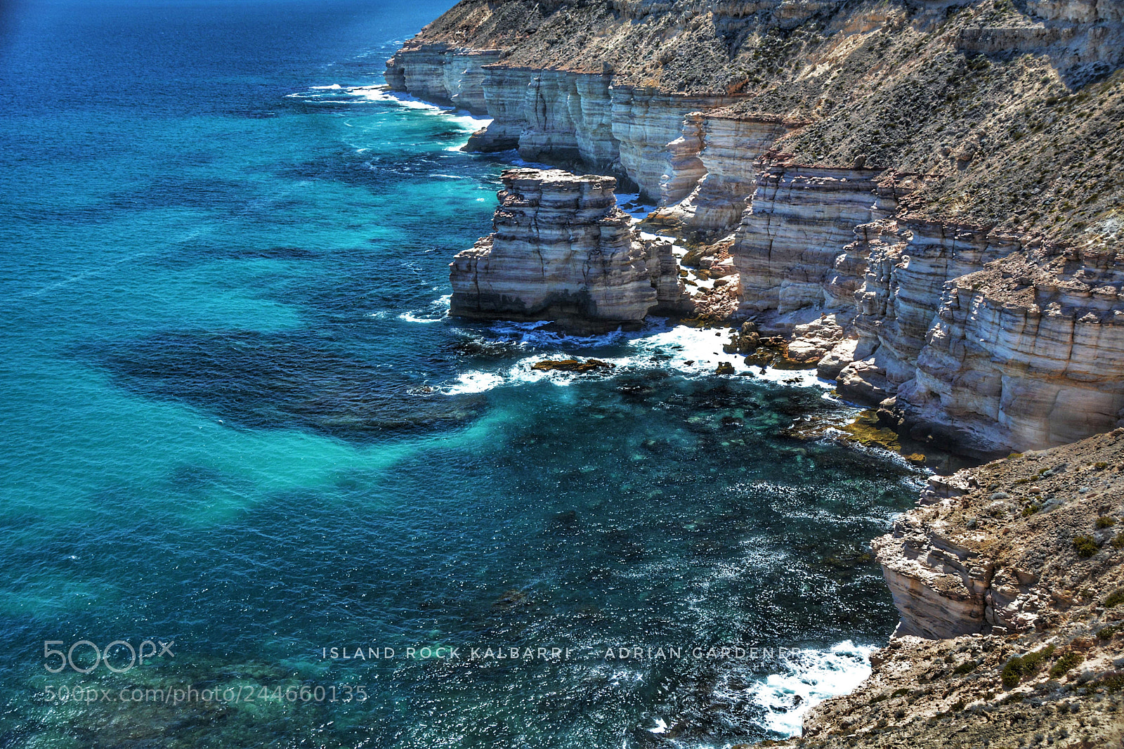 Nikon D7100 sample photo. Kalbarri cliffs photography