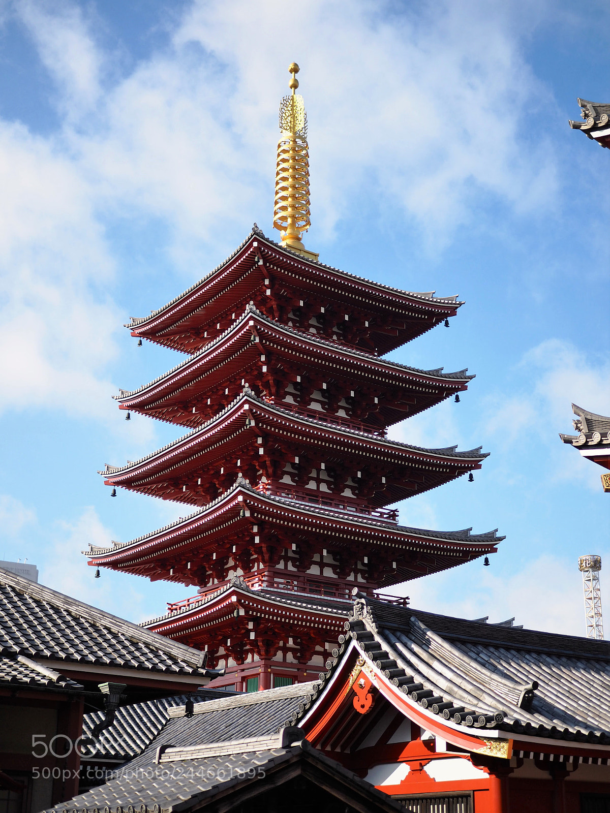 Olympus PEN-F sample photo. Tokyo temple photography